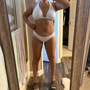 BECCA White Bikini Set
